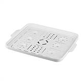 Електрична пароварка триярусна RAF R 5238 для овочів риби, фото 4