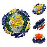 Beyblade B185 Vanish Fafnir бейблейт Вовчок Ваніш Фафнір Ф4 із запуском на нитці B-185 MQ, фото 2