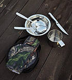 Туристичний набір посуду на 1 особу з кухлем, фото 5