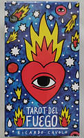 Tarot del Fuego, карты Таро Пламени, Огня Стандартные. Инструкция. Fournier, 11.3 x 6.2 см.