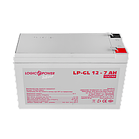 Акумулятор гелевий LP-GL 12V - 7 Ah Silver, фото 3