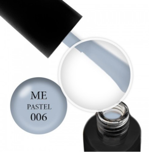 Гель-лак для нігтів F.O.X MASHA EFROSININA 006 PASTEL, 5 мл. сіро-блакитний
