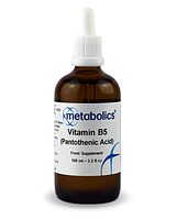 Metabolics Vitamin B5 Pantothenic Acid / Витамин Б5 пантотеновая кислота 100 мл