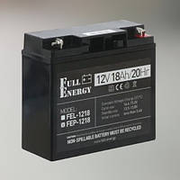 Аккумуляторная батарея Full Energy FEP-1218, 12V 18Ah, AGM аккумулятор для ИБП