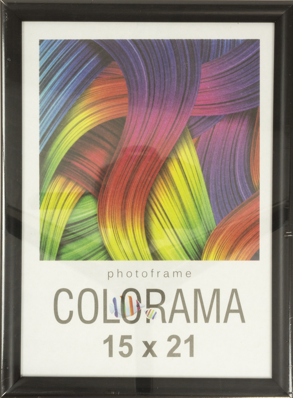 Фоторамка "Colorama" 15х21 black №1.5(24)
