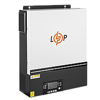 Гібридний сонячний інвертор (ДБЖ) LPW-HY-MAX-8000VA (8000Вт) 48V 80A MPPT 90-450V, фото 3