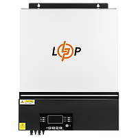 Гібридний сонячний інвертор (ДБЖ) LPW-HY-MAX-8000VA (8000Вт) 48V 80A MPPT 90-450V, фото 4