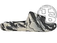 Женские шлепанцы Adidas Adilette 22 Slides Carbon Aluminum Black White GX6947