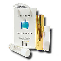 Духи чоловічі 3в1 Azzaro Chrome Gold 45 мл. (Аззаро Хром)