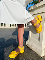 Жіночі босоніжки Le Berde 1090 Жовтий