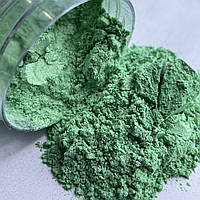 Перламутровий пігмент для епоксидної смоли зелений 5 г