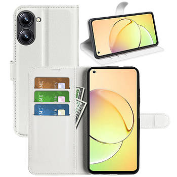 Чохол-книжка Litchie Wallet для Realme 10 4G White