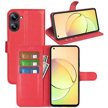 Чохол-книжка Litchie Wallet для Realme 10 4G Red