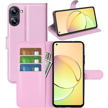 Чохол-книжка Litchie Wallet для Realme 10 4G Light Pink