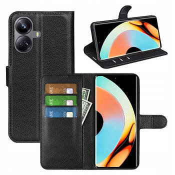 Чохол-книжка Litchie Wallet для Realme 10 Pro Plus 5G Black