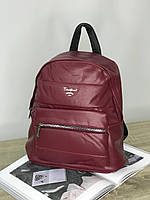 Женский брендовый рюкзак David Jones Девид Джонс бордовый, молодежный рюкзак, городской рюкзак