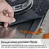 Жиронепроникний папір чорний ⁇ Тефлонова накладка на газову плиту ⁇ Захисний папір для плити, фото 8