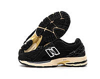 Мужские летние кроссовки New Balance 1906R (чёрные) мягкие комбинированные спортивные кроссы К14356 тренд