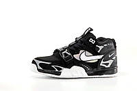 Мужские кроссовки Nike Air Trainer 1 SP (чёрные с белым) светоотражающие комбинированные кроссы К14226 vkross