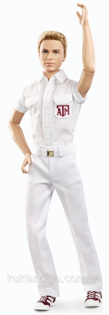 Колекційний Кен Техасський університет Barbie Collector Texas A&M University Ken (X9207)