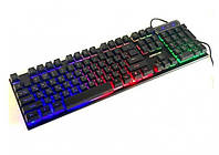 Клавіатура дротова Zornwee ZE-510 мультимедійна + RGB