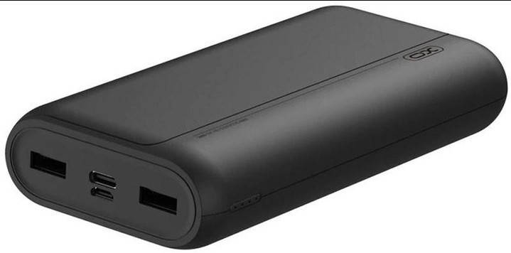 Зовнішній акумулятор Power Bank XO PR122 - 20000mAh Black, фото 3