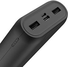 Зовнішній акумулятор Power Bank XO PR122 - 20000mAh Black, фото 4
