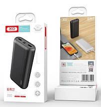 Зовнішній акумулятор Power Bank XO PR122 - 20000mAh Black, фото 5