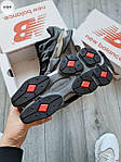 Чоловічі кросівки New Balance 9060 (чорні із сірим) демісезонні спортивні стильні кроси 1172TP Нью Беленс топ, фото 7