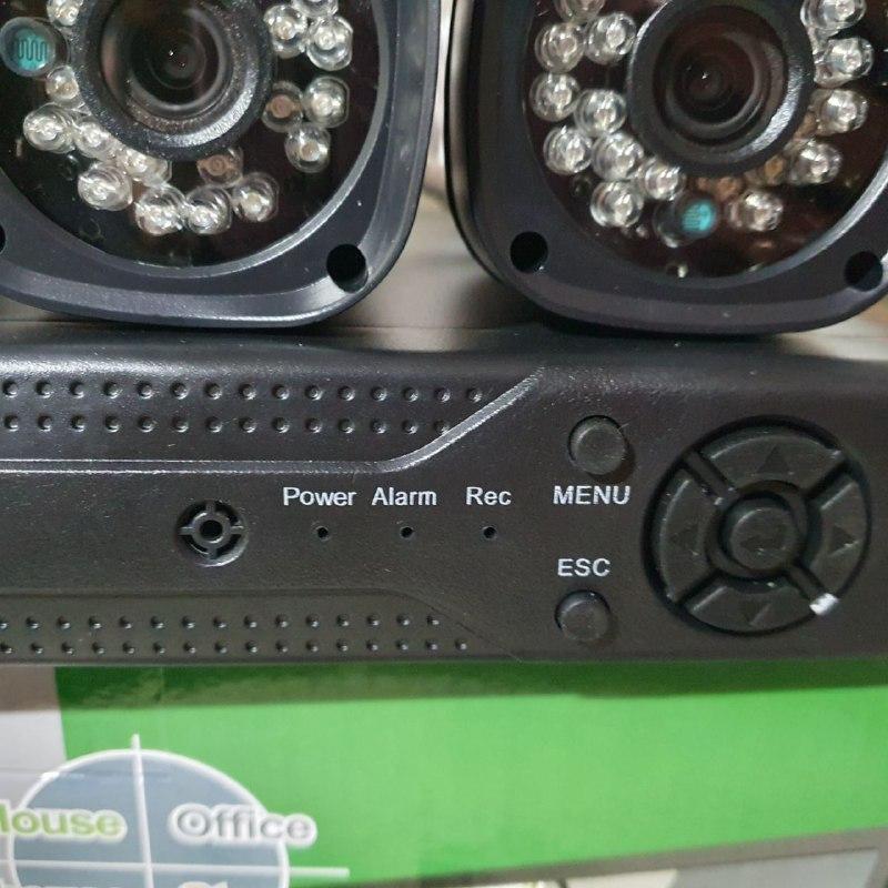 Набор камер видеонаблюдения комплект 4 наружных камеры AHD видео наблюдения для магазина готовые комплекты - фото 6 - id-p1870776766