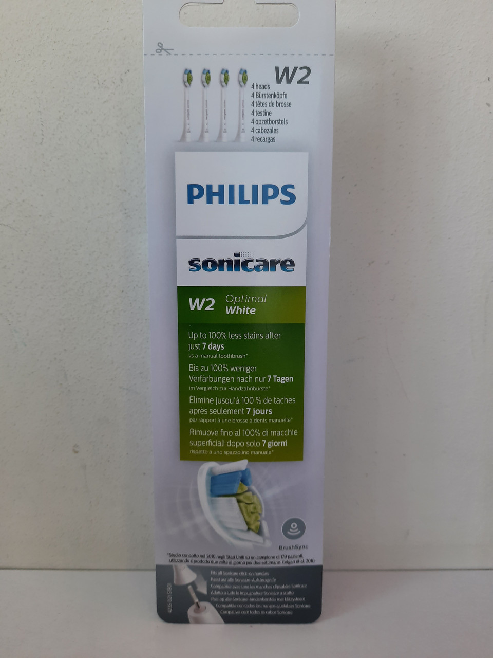 Насадка для щітки PHILIPS Sonicare W2 4 шт.