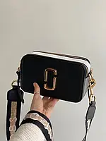 Женская сумочка кросс боди марк джейкобс черная Marc Jacobs вместительная стильная сумка через плечо