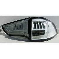 Задняя светодиодная оптика LED (задние фонари) для Mitsubishi Pajero Sport 2010-2013 (белая)