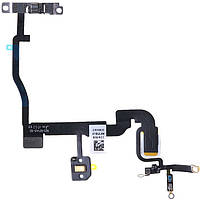 Шлейф iPhone 11 Pro Max з кнопкою вмикання з спалахом із мікрофоном