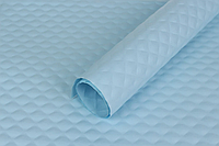Флористическая бумага с тиснением водоотталкивающая голубая 58см*58 см (упаковка 10 шт)