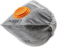 Neo Tools 97-311 Пылезащитная полумаска складная, с активированным углем FFP1, с клапаном, 3 шт