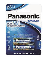 Panasonic Батарейка EVOLTA щелочная AA блистер, 2 шт. Baumarpro - Твой Выбор