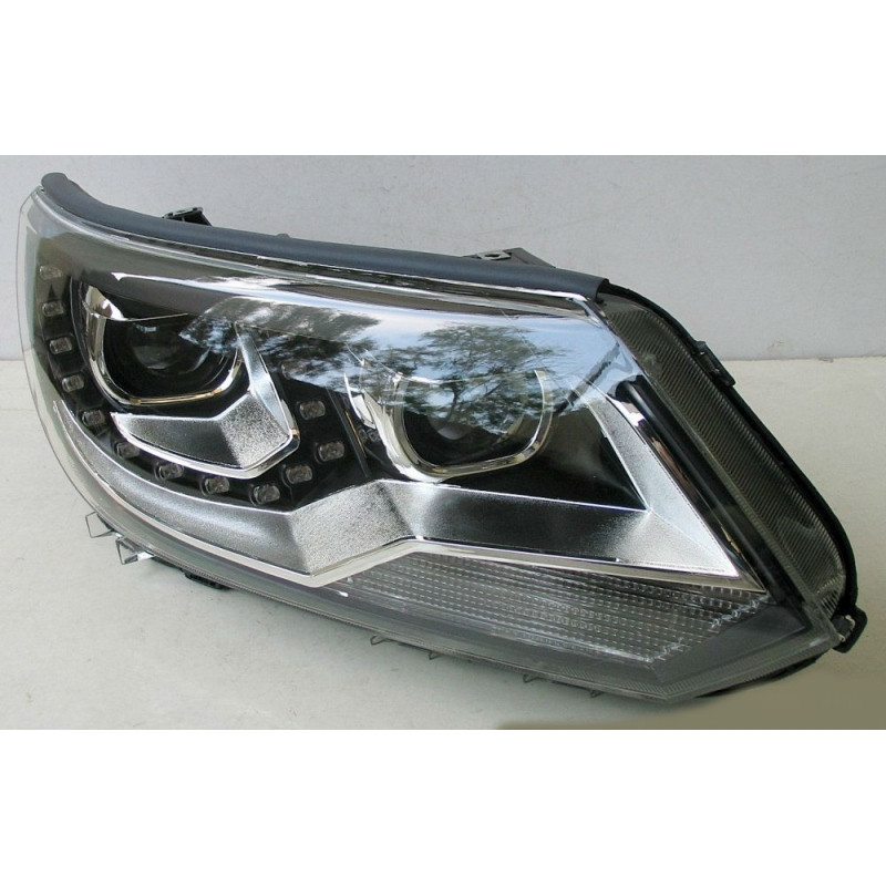 Передня альтернативна оптика (з ДХО) для Volkswagen Tiguan 2012+