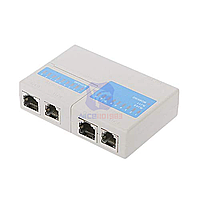 Тестер сетевого кабеля RJ45, RJ11, RJ12