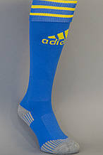 Футбольні гетри Adidas classic сині з жовтим