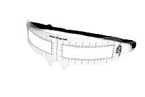 Лінійка на гумці для розмітки форми брів "ZOLA"