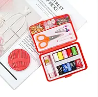 Швейний комплект набір для шиття insta sewing kit tasy to thread у пластиковому кейсі