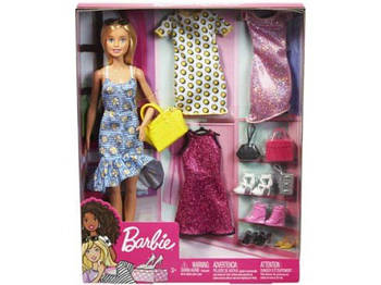 Лялька Barbie "Мода з нарядами" GDJ40