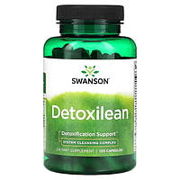 Детоксикація та очищення організму Detoxilean 120 капс препарат для очищення організму Swanson США