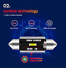 LED C5W C10W 12V CANBUS! 39 мм LED лампочки з обманкою  підвищеної потужності, фото 4