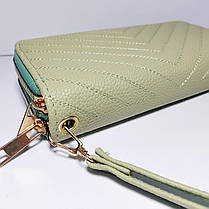 Жіночий гаманець на дві блискавки К36, фото 5