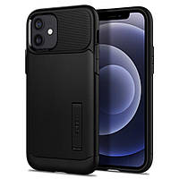 Spigen Slim Armor[для iPhone 12/12 Pro, Black]