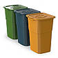 Набір сміттєвих баків для сортування сміття ECO 3, фото 3