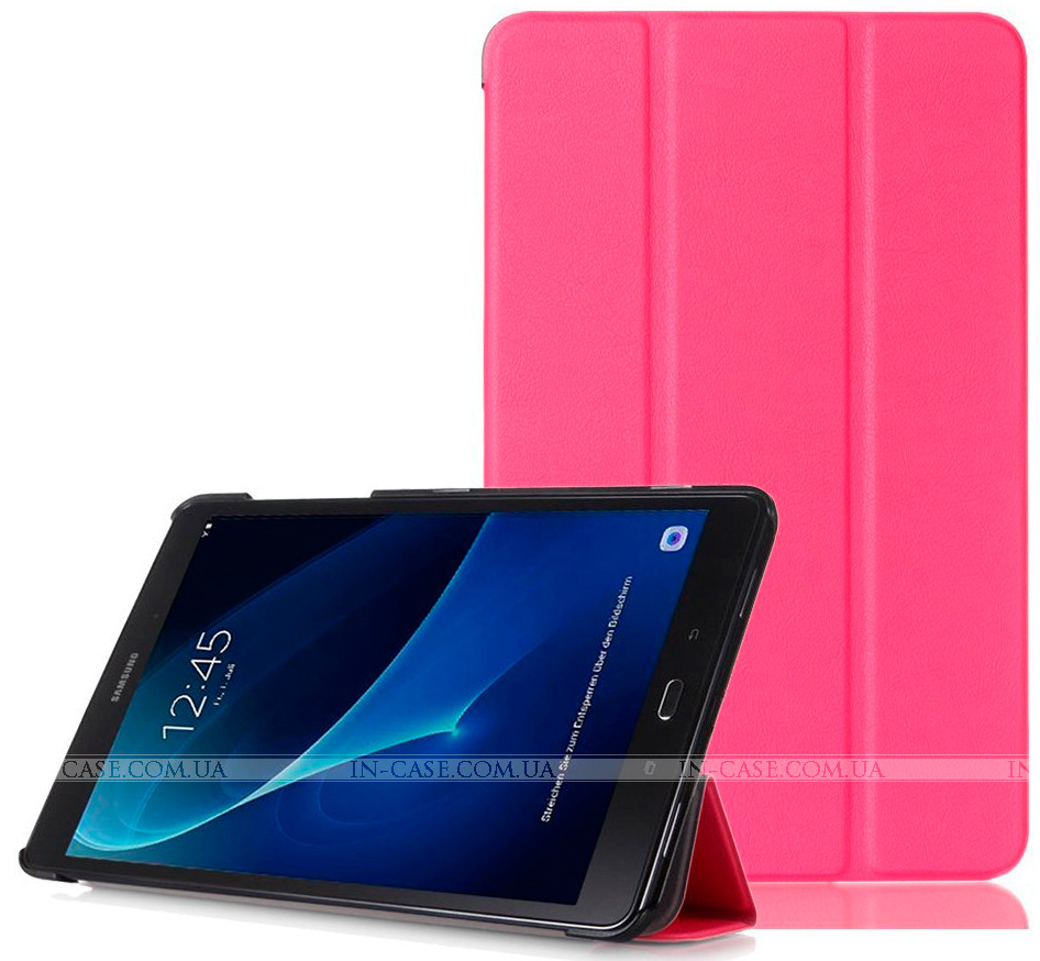 Чехол Slimline Portfolio для Samsung Galaxy Tab A 10.1 SM-T580, SM-T585 Hotpink