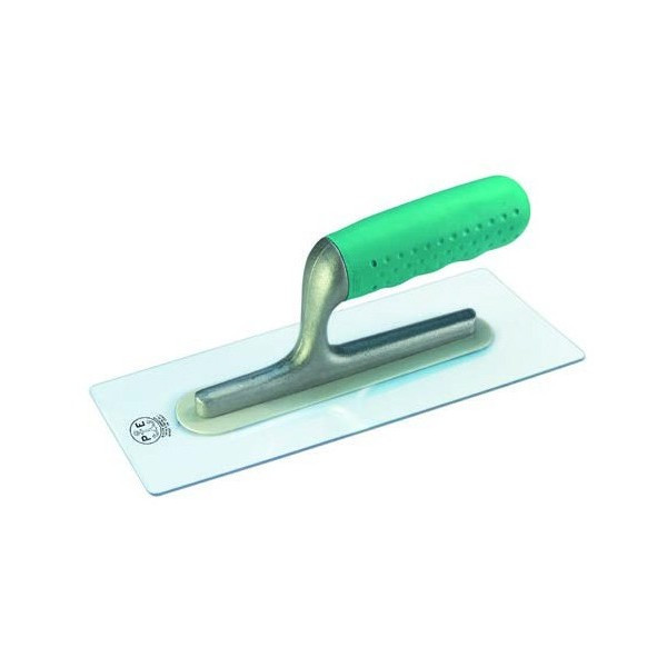 Кельма пластикова, прозора (1 мм), з посиленим металевим кріпленням 817/RS1-TRASP. Pavan, фото 1